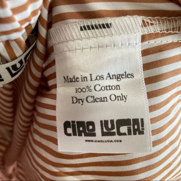 Ciao Lucia Orlando cotton pants size medium - Picture 8 of 9